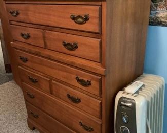 Very nice chest with matching dresser shown in the next photo.