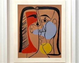Pablo Picasso Linocut