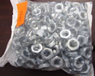 200 NEW 7/16" HEX NUT