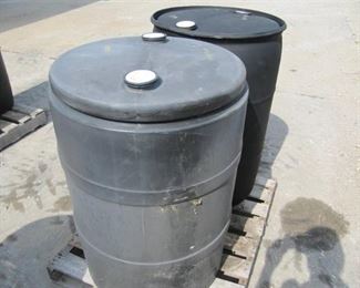 Lot of 2 55 Gallon Drums Of Recyclable Oil - Could be Used as Burn Oil