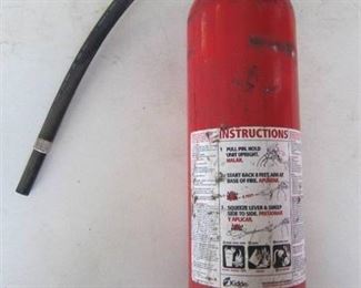 8 LB. CHARGED FIRE EXTINGUISHER