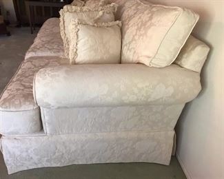 white sofa side