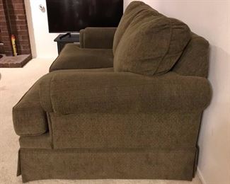 olive side loveseat