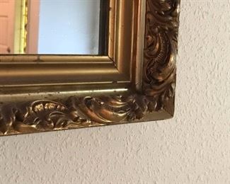 Vintage mirror detail