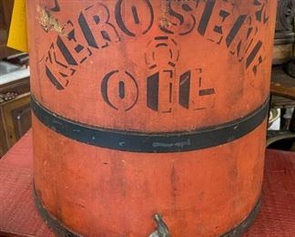 Kerosene oil firkin
