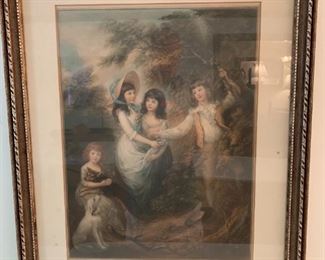#11	"Charles Marsham and his Sister"s by T. Gainsborough signed	 $100.00 	
