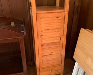 #36	Wood Shutter Front Cabinet w/1 drawer & Shelf  48x15x13	 $30.00 	
