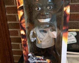 #47	Louis Armstrong Animated Figurine in Box  18" Tall Approx	 $75.00 	
