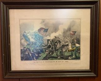 #52	"The Battle of Sharpsburg" 19x15 	 $75.00 	
