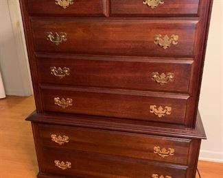 #64	(2) 7 drawer chest of drawers 39x19x54   $150 each	 $300.00 	
