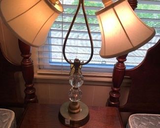 #70	twin Shade Lamp 24" Tall	 $40.00 	
