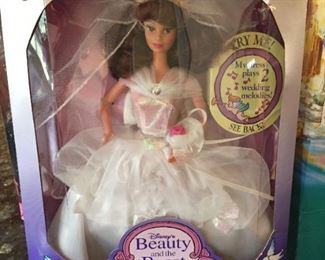 #KH212 Musical Belle doll 1993 NIB $15