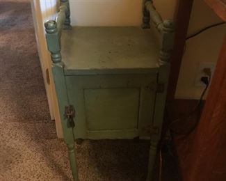 #47	Green-painted Pipe Stand w/1 door 12x12x25	 $75.00 		
