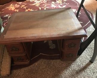 #61	tray table made of sewing machine drawers 21x15x12	 $65.00 		
