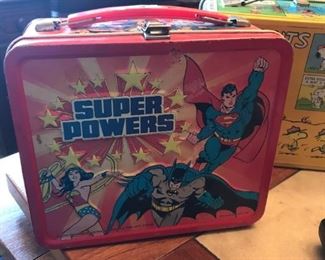 #103	Super power vintage lunch box 	 $25.00 		
