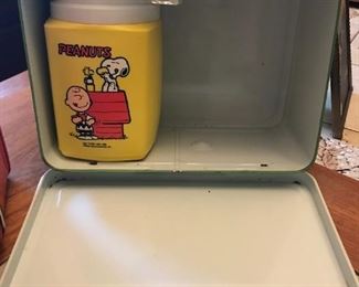 #104	Peanuts lunch box with thermos  	 $35.00 		
