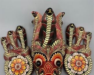Wood Sri Lankan Mask