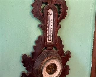 Vintage wall thermometer 
