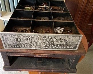 Antique country store register drawer 