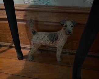 Doorstop terrier dog 