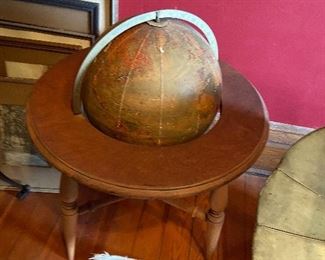 Antique World Globe -