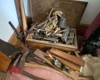 Antique tools! Lots of them 