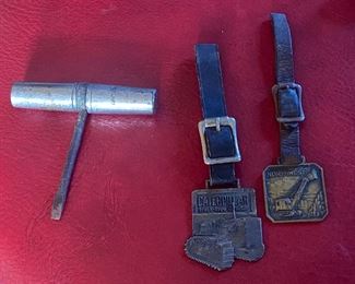pipe tool and key fobs