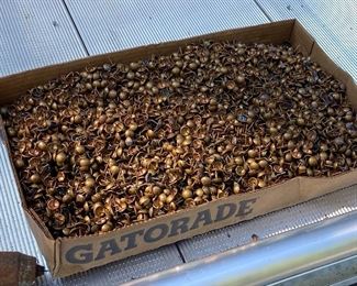 Thousands of Antique Brass Upholstery Tacks  