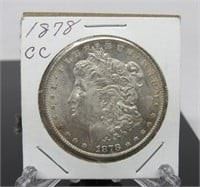 Yr: 1878 - CC
Denomination Morgan Silver Dollar
Located in: Chattanooga, TN
CC Mint