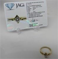 Stone: Diamond
Type: Ring
Weight (ct): 0.35 ct
Metal: 14 kt Gold
Size: 6
Located in: Chattanooga, TN
Est. Retail Replacement Value - $1,399.00