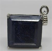 Appraisal *Appraised*
Stone: Sapphire
Type: Pendant
Weight (ct): Approx. 164 ct
*Estimated Retail Value - $4,250.00
*Earth-Mined, Lab Enhanced*
Square Mixed Cut
Color - Blue
27MM X 26MM X 15MM