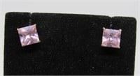 Stone: Pink Sapphire
Type: Earrings
Metal: Rose Gold Plated Over SS
Located in: Chattanooga, TN
*Gemstones Believed to Be Lab Created*
Stud Style