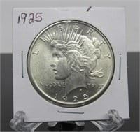 Yr: 1925- P
Denomination Peace Dollar
Located in: Chattanooga, TN
P Mint