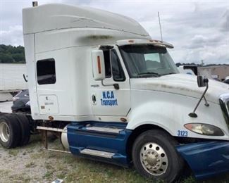 VIN 3HSCUAPR7AN258981
Year: 2010 Make: International Model: ProStar Premium 6X4 Trim Level: Sleeper INOP
Transmission: Eaton 10 Speed Manual
Miles: True Mileage Unknown
Color: White
Located In: Chattanooga, TN Offsite
Operational Status: Does NOT Run
**Truck has been sitting for an extended period of time, currently in non-running condition but motor is free**
*Service Ticket Information Available in Linked PDF URL Explaining Service Last Provided on Truck*
Power Windows
Power Locks
Air Ride Seats
Cloth/Vinyl Interior
Sleeps One
Engine Specs:
MFR: Cummins
MN: ISX 435ST
SN: 1026850
*Sold on TN Title*

**Sold as is Where is**
