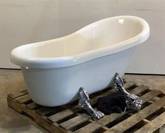 Located in: Chattanooga, TN
MFG Wood Bridge
Clawfoot Tub
Size (WDH) 30"Wx59"D
**Sold As Is Where Is**