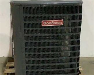 Located in: Chattanooga, TN
MFG Goodman
Model GSZ140481KF
Ser# 2011634937
Power (V-A-W-P) 208-230V - 60Hz - 24.4A - 1Ph
Rating 1/4 HP
AC Unit With Base
Size (WDH) 29"W x 29"W x 38"H.  Base Size:
36"W x 36"W x 2"H
**Sold As Is Where Is**