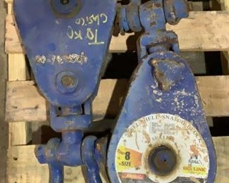 Located in: Chattanooga, TN
MFG Sea Link
12 Ton Snatch Blocks
*Sold As Is Where Is*