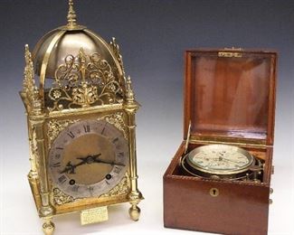 W & H Lantern clock, Ships Chronometer