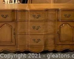 Bassett Furniture French Provincial Buffet