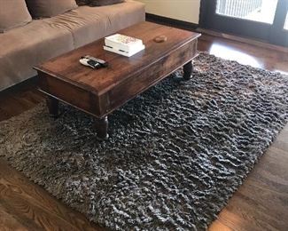 Coffee Table and Area Rug