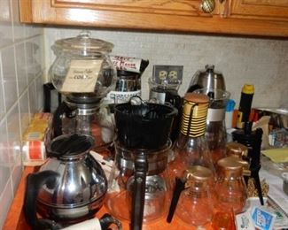 Vintage coffee pots