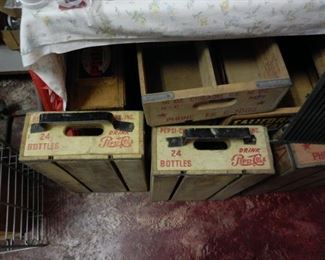 Pepsi Cola Crates