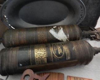 Fire extinguishers (I think)