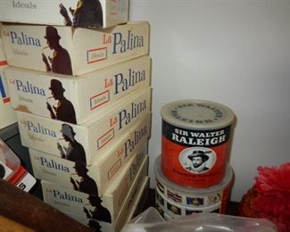 Tobacco Tin and Cigar Boxes