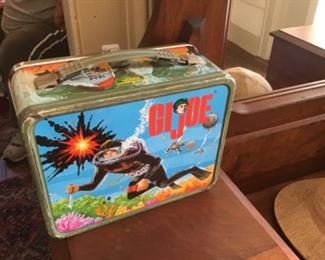 GI Joe lunch box with thermos