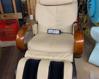Electric massage chair.