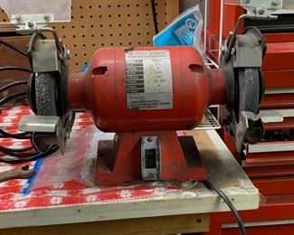 Detroit Power bench grinder.