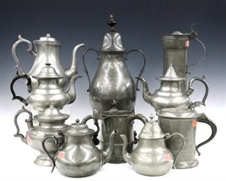 American and English Pewter. Picture #A.12