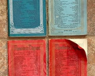 Vintage Readers Digest Magazines