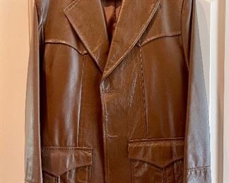 Vtg. Pioneer Wear Men's Leather Jacket